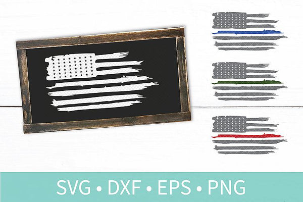 Americana Fourth of July Bundle SVG DXF EPS Silhouette Cut File