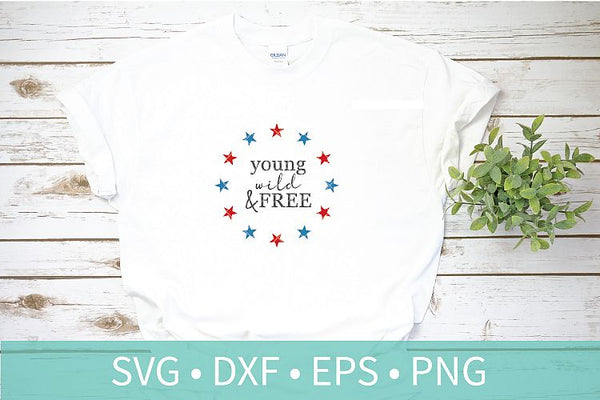 Americana Fourth of July Bundle SVG DXF EPS Silhouette Cut File