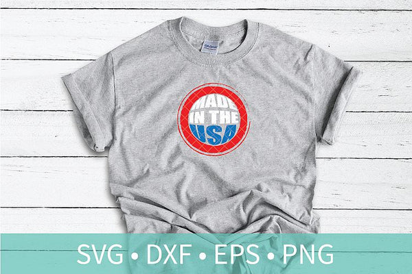 Americana Fourth of July Bundle SVG DXF EPS Silhouette Cut File