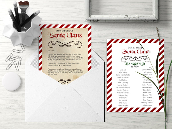 Printable Letter From Santa
