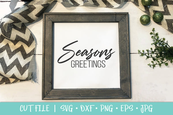 Christmas Crafting Sign Bundle SVG DXF EPS - 9 Christmas Cut Files