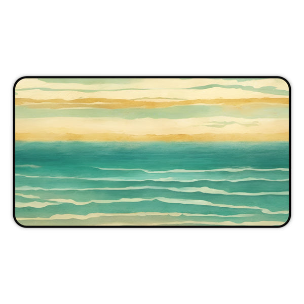 Vintage Beach Desk Mat