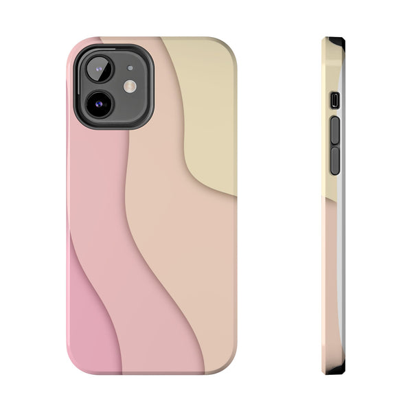 Pink Ripples Tough Phone Case