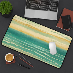 Vintage Beach Desk Mat