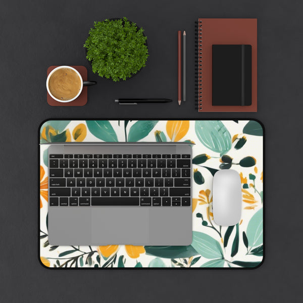 Boho Floral Desk Mat