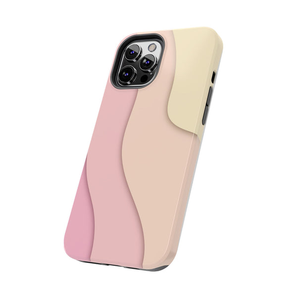 Pink Ripples Tough Phone Case