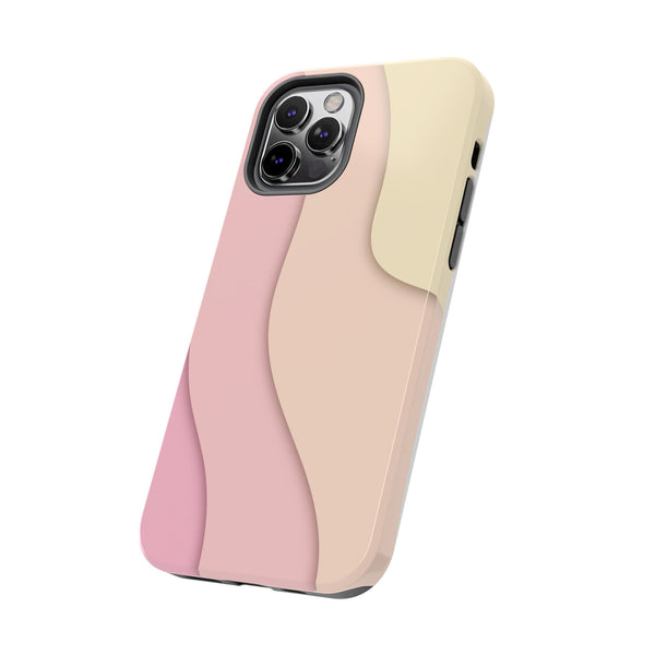 Pink Ripples Tough Phone Case