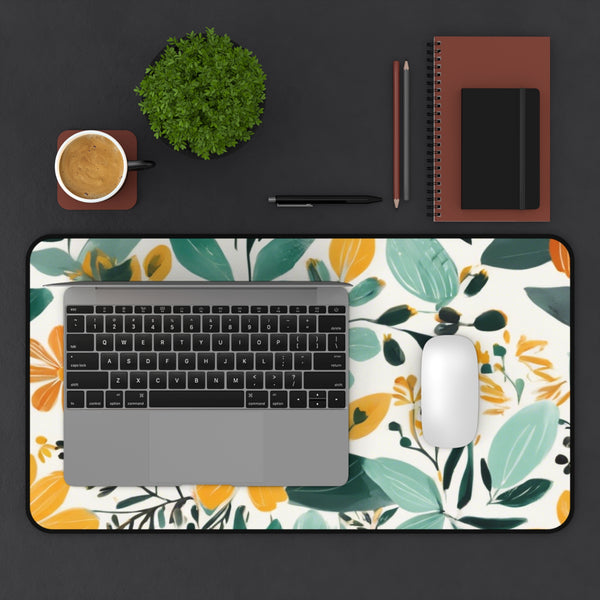 Boho Floral Desk Mat