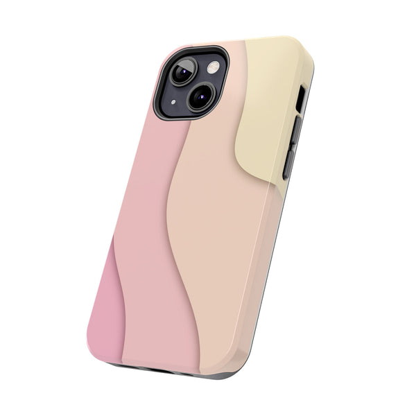 Pink Ripples Tough Phone Case