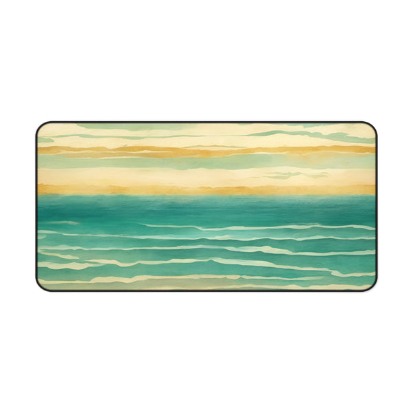 Vintage Beach Desk Mat