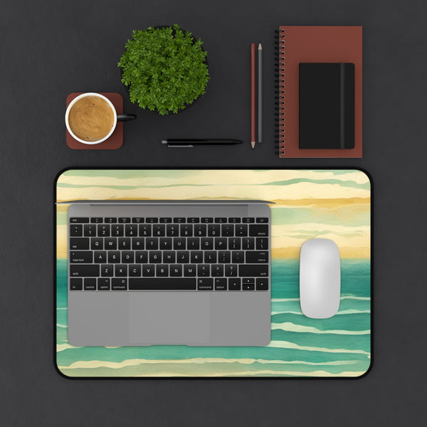 Vintage Beach Desk Mat