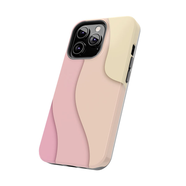 Pink Ripples Tough Phone Case