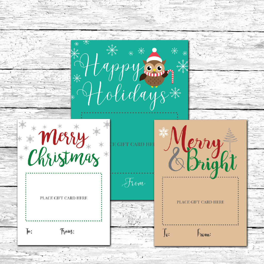 Printable Christmas Gift Card Holders – Taylor George Designs printable-christmas-gift-card-holders-taylor-george-designs