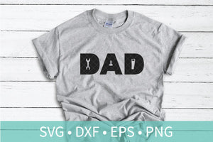 Dad Tools Version 1 SVG DXF EPS Silhouette Cut File