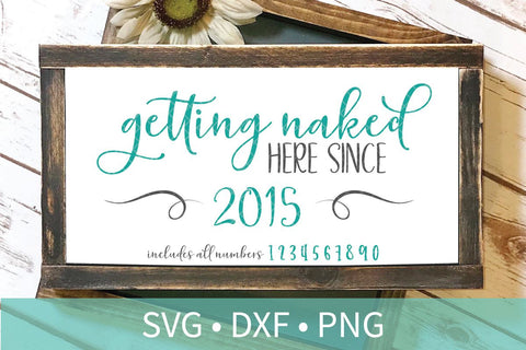 Getting Naked Here SVG DXF EPS Silhouette Cut File
