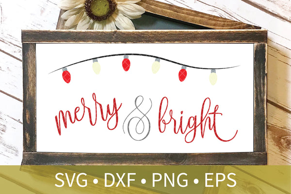 Christmas Crafting Sign Bundle SVG DXF EPS Silhouette Cut File