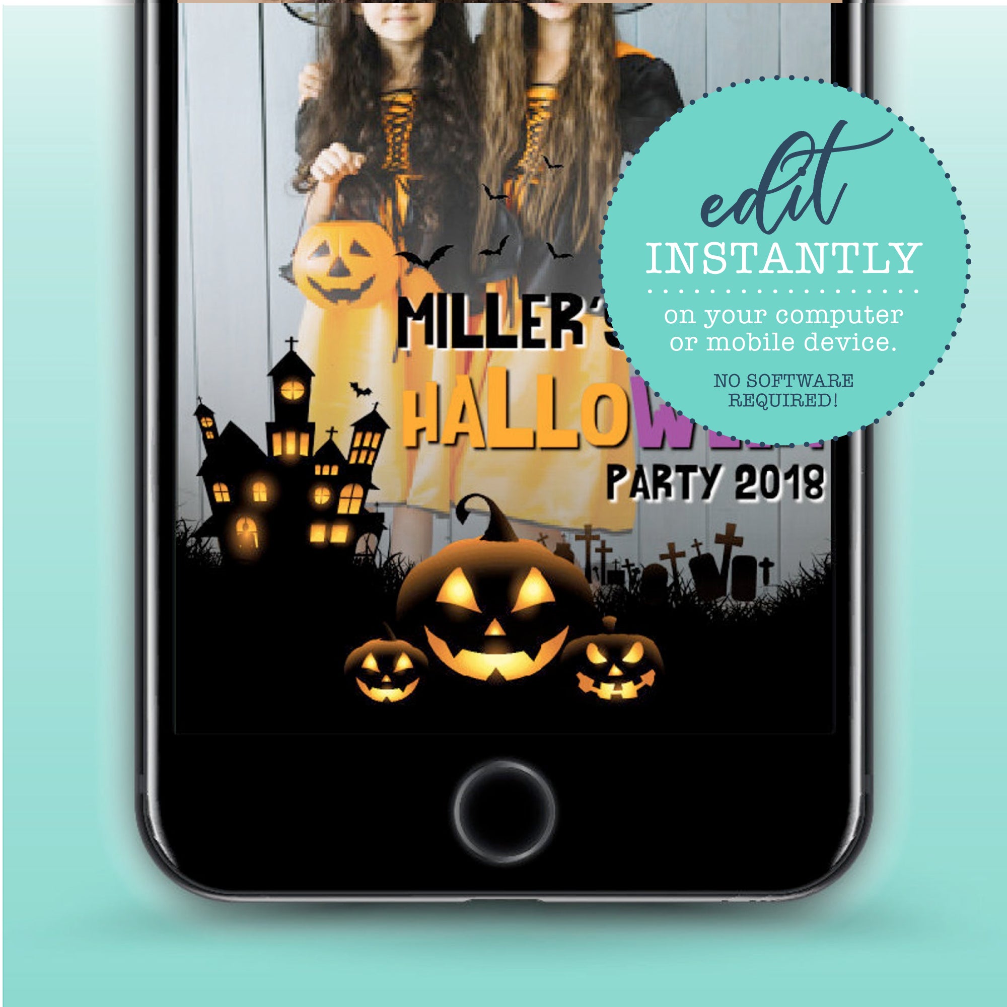 Halloween Party Snapchat Geofilter