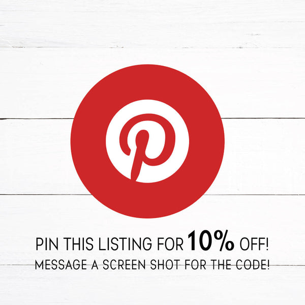 Pin The Mail Listing Image to Get a 10% Off Code