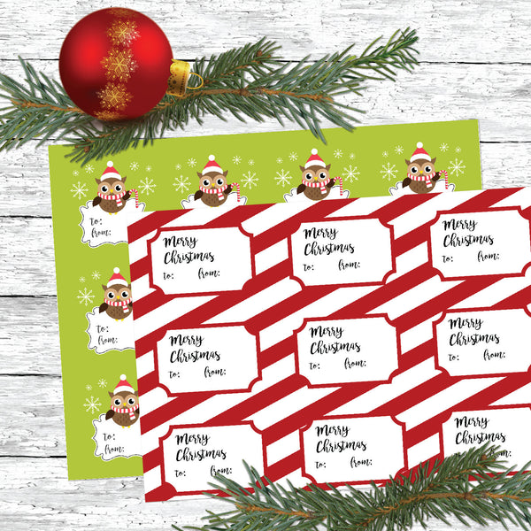 Christmas Gift Tags - Printable Christmas Gift Tags