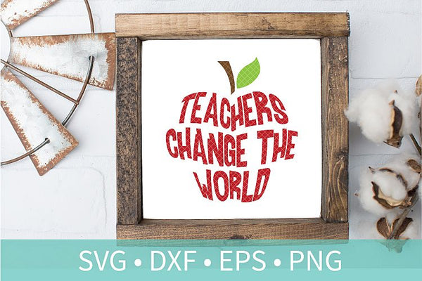 Teacher Appreciation Bundle SVG DXF EPS Silhouette Cut File